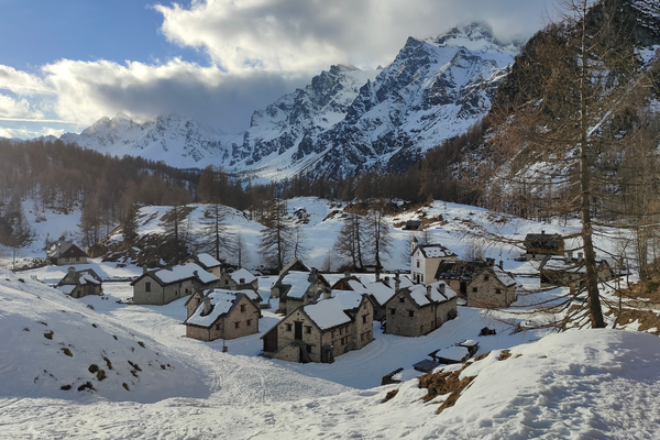 Avventura invernale all’Alpe Devero in ciaspole
