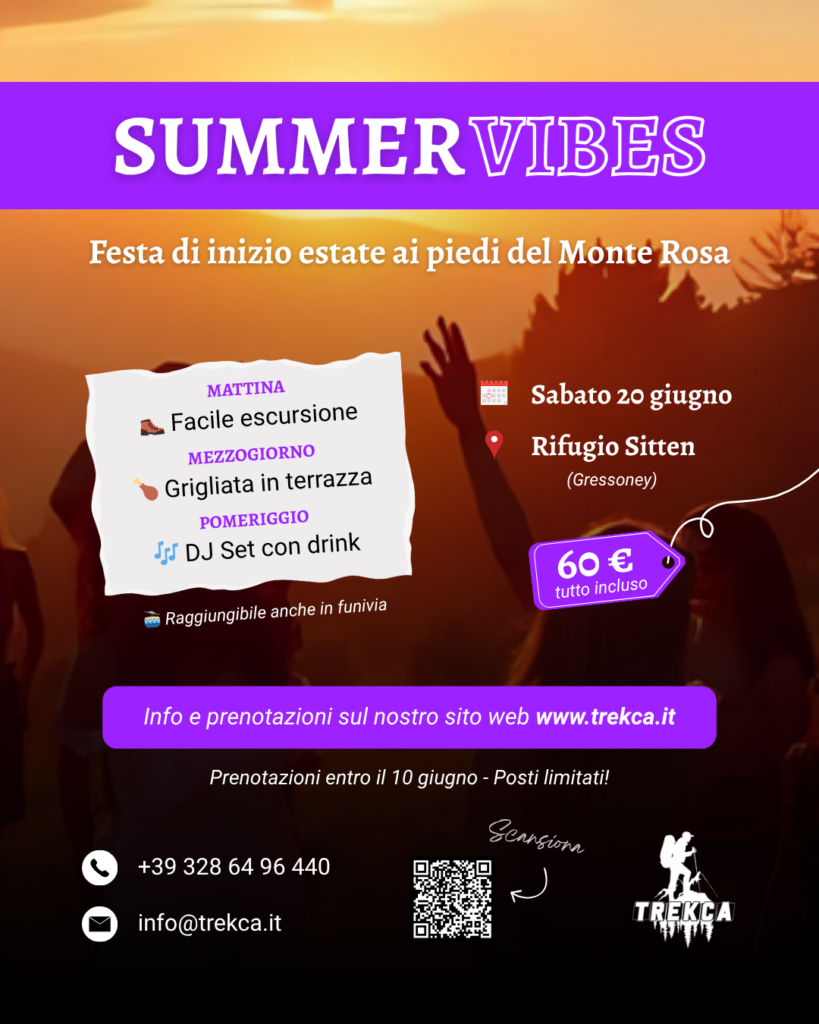 Locandina Festa Trekca Rifugio Sitten