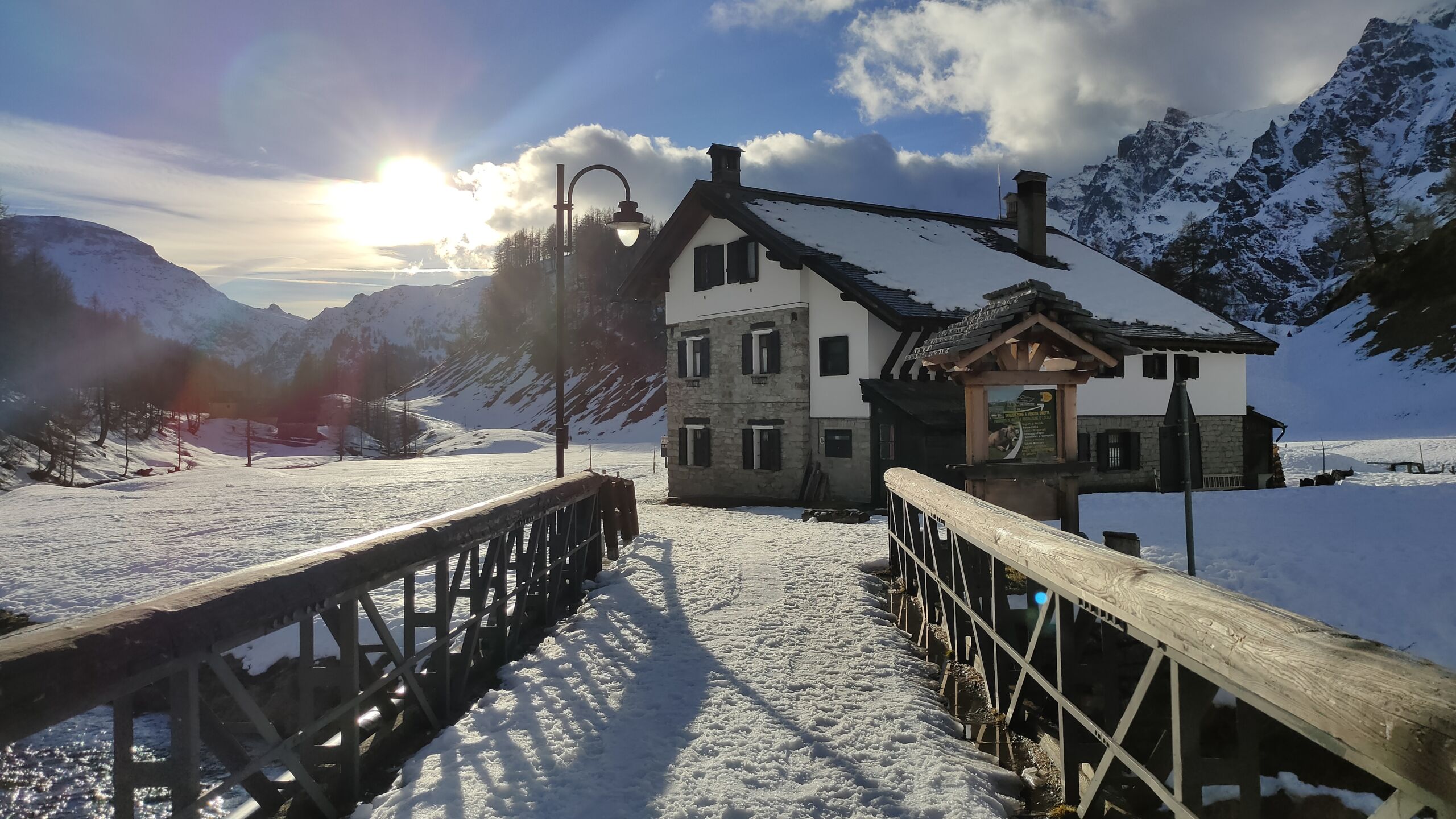 Alpe Sangiatto ciaspole
